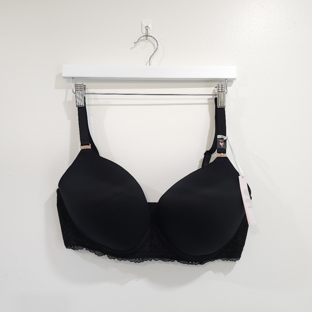 Body By Victoria Maternity Wireless Lace Wing Nursing Bra